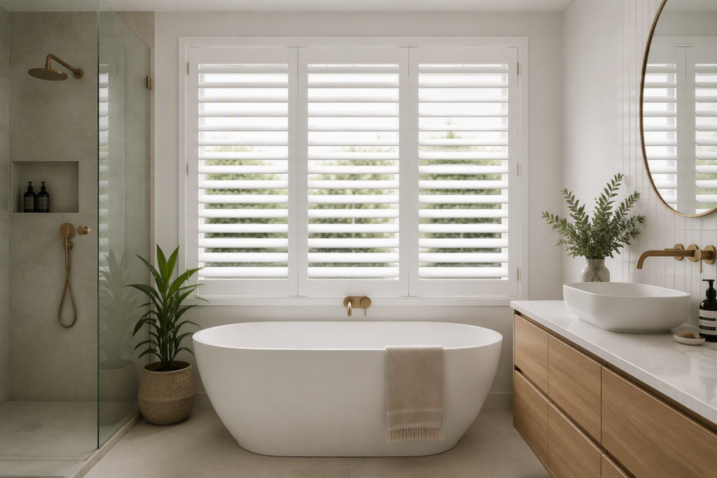 Bathroon Plantation Shutter